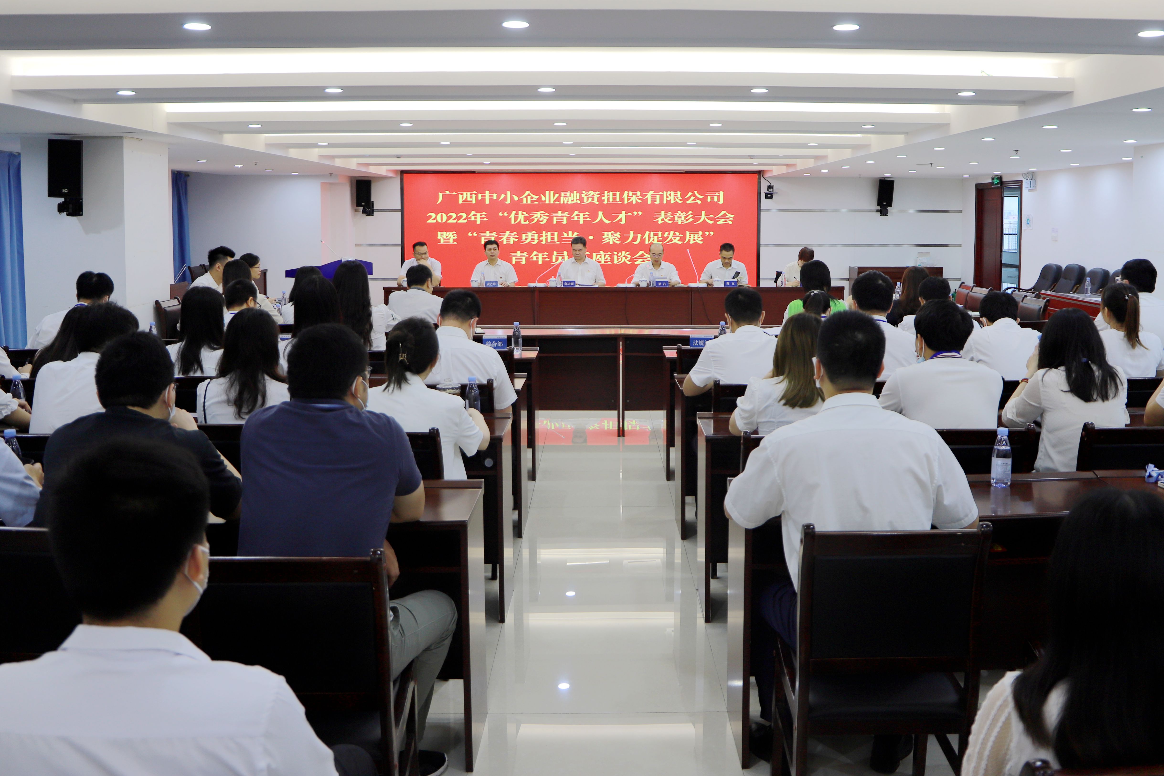 黨委書記講專題黨課，熱議建團百年有我！中小擔保召開“優秀青年人才”表彰大會暨“青春勇擔當 聚力促發展”青年員工座談會